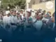 الوقفة الإحتجاجية أمام مكتب قناة الجزيرة بالخرطوم تنديداً باغتيال الصحفية شيرين أبو عاقلة