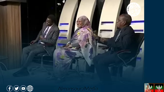 الدكتورة مريم الصادق المهدي والقائد مني أركو مناوي والمهندس عثمان ميرغني