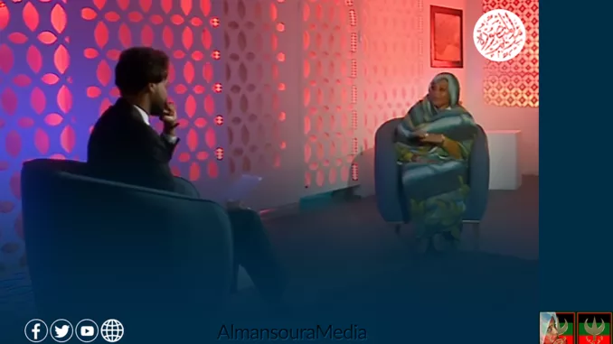 الدكتورة مريم الصادق المهدي والأستاذ عمار أبو شيبة
