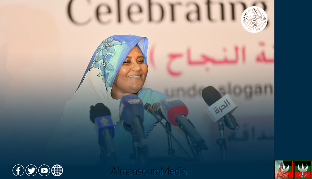 الدكتورة مريم الصادق المهدي في الاحتفال باليوم العالمي للمرأة